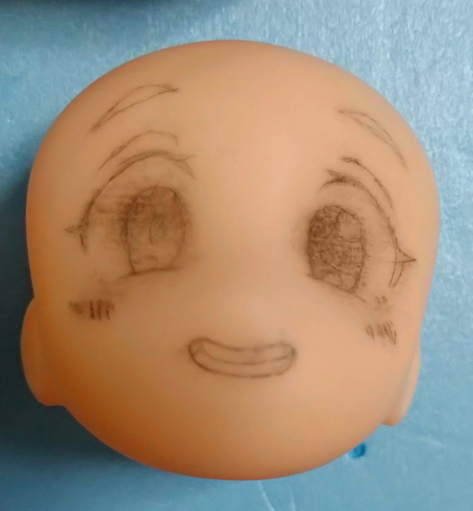 ダイソー ケガキ針 タングステン で 下描き