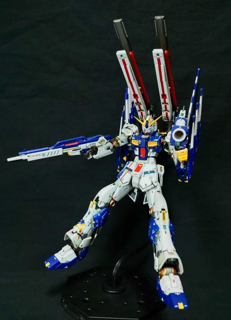 前回、持たせていなかった、ハイパーバズーカを持たせてフルバースト😆。