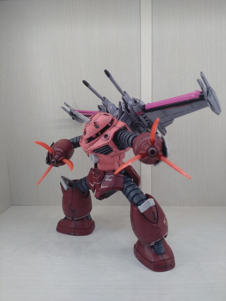 展示ポーズは右に置く予定なのでさっきの逆で決定❗