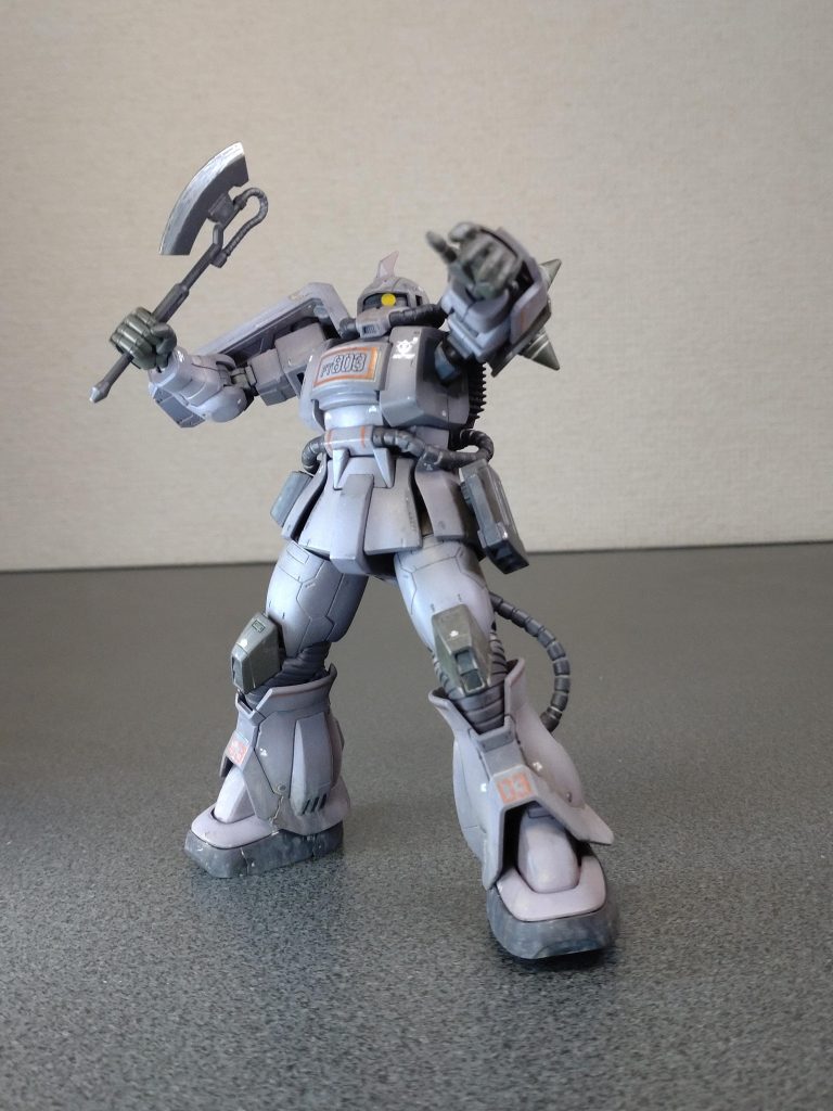 ヒートホークは刃物風に金属塗装