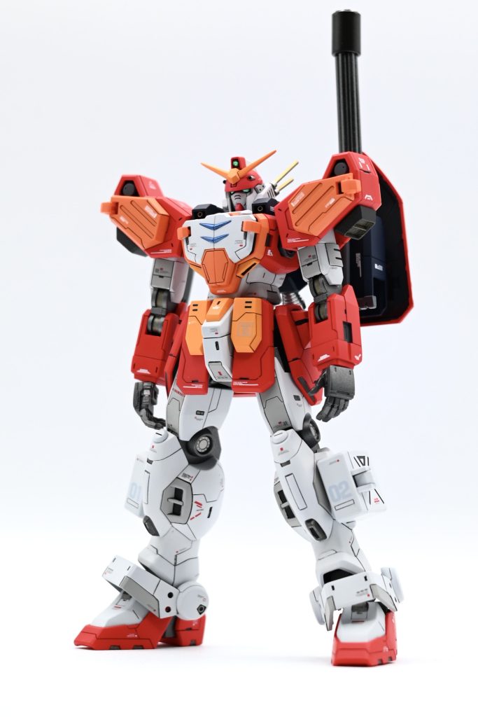 ガトリングをマウントして。