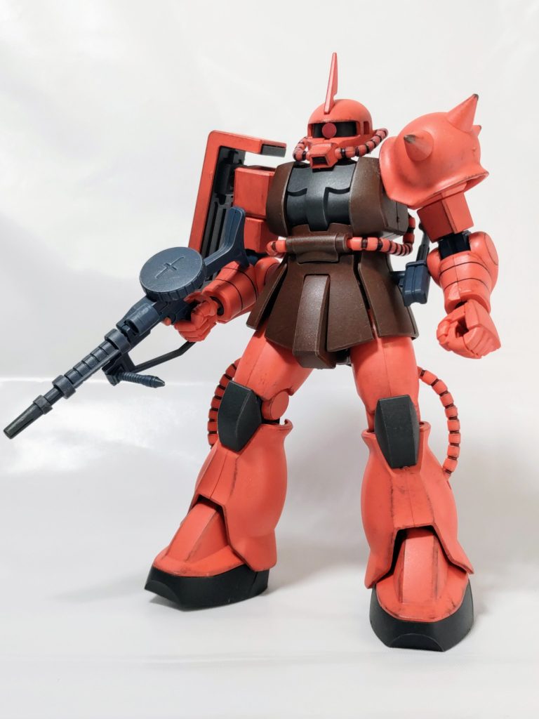 hguc シャア専用ザク–7枚目/制作者：りゅあり