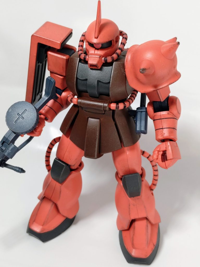 hguc シャア専用ザク–8枚目/制作者：りゅあり
