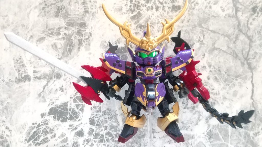 頑駄無闇元帥の誕生その後、頑駄無闇元帥と武者刀流義守(ムシャ トールギス)の激闘 そして、百烈将頑駄無が放った邪滅の矢で武羅星(ブラスター)頑駄無と邪麗を分離させる事に成功したのだが…