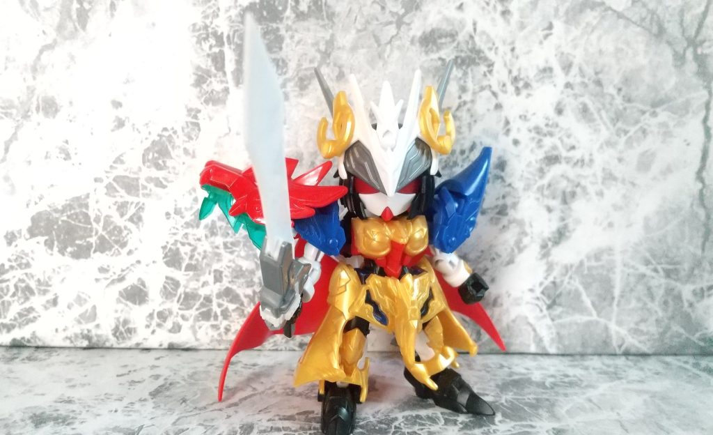作品名：<p>Xでポストしましたが次に仕上げるガンプラはナイトストライクルージュです 右肩は魔星(マスター)の獅子パーツを使ってカガリのパーソナルマークを表現しています</p>