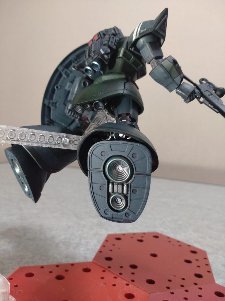 バックパック付けるとこんな写真も様になりますね！作ってよかった…。 