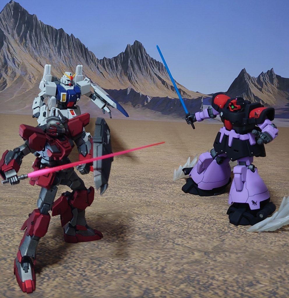 敵は旧式機、味方も旧式機。性能の違いを見せ付けよう。