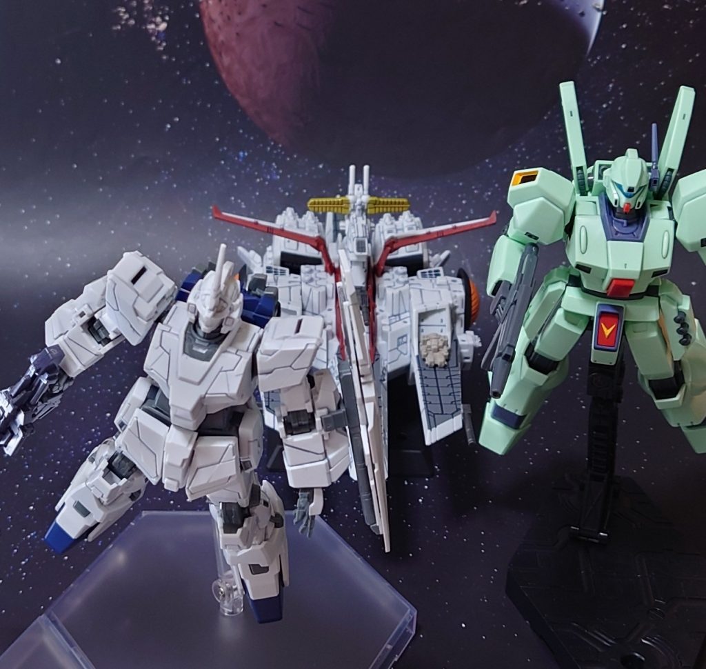 FW GUNDAM CONVERGE SB ネェル・アーガマ級強襲揚陸艦 ネェル・アーガマ（ユニコーンVer.）–3枚目/制作者：黒井 響介