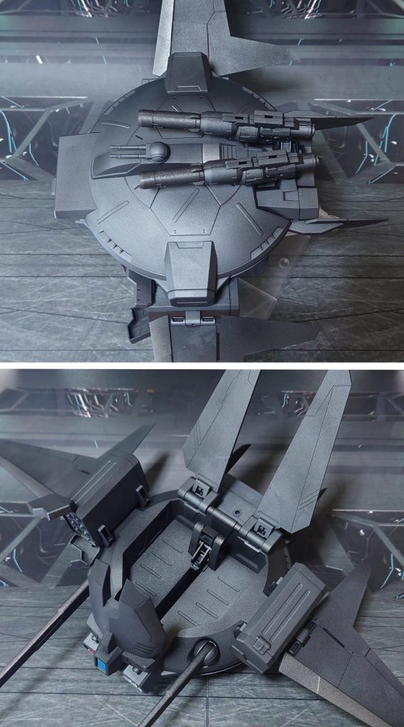 キャバリアーアイフリッドの上面と底面。