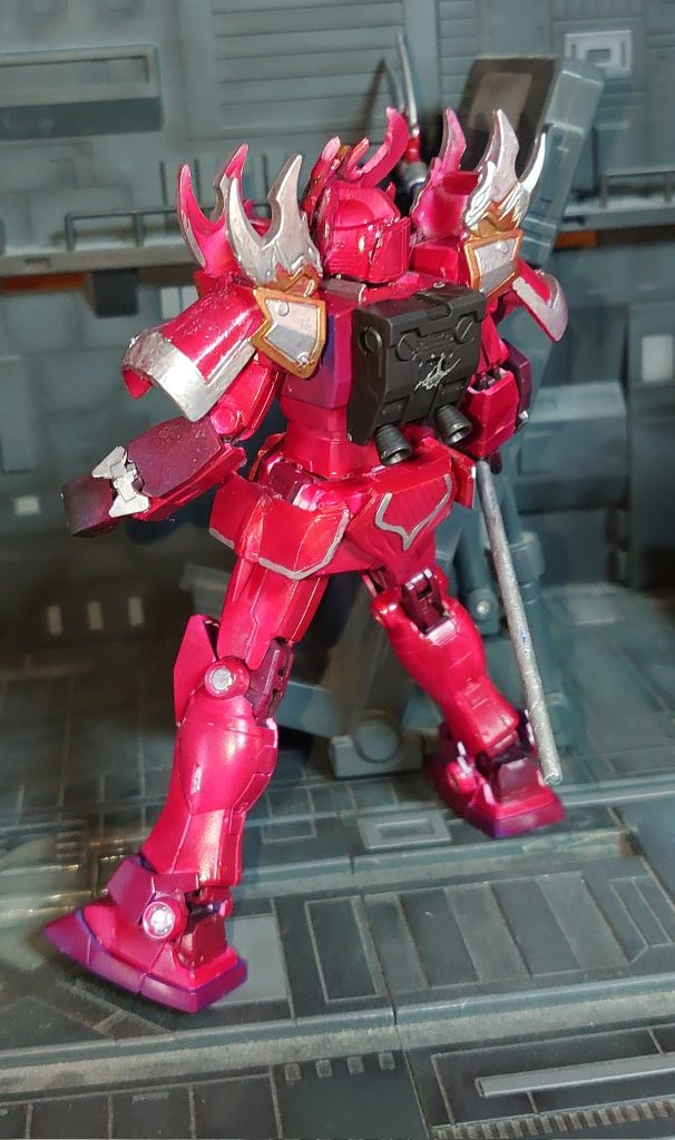 赤龍ガンダム–3枚目/制作者：アレス