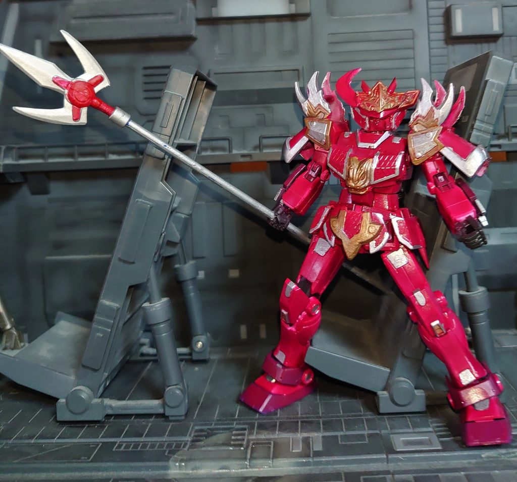 レッドウォリアはすでに使い切つていたのでかわりにジムガードカスタムをベースに作成(`・ω・´)