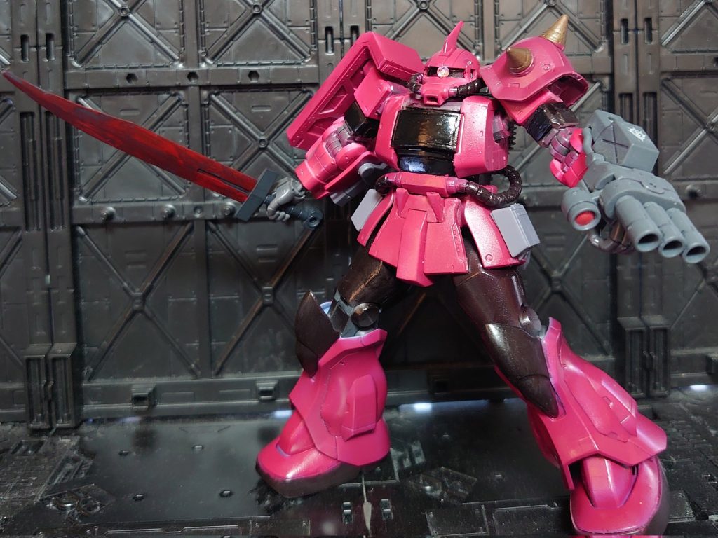 デザートザク重装型(ジョニーライデン機)–6枚目/制作者：アレス