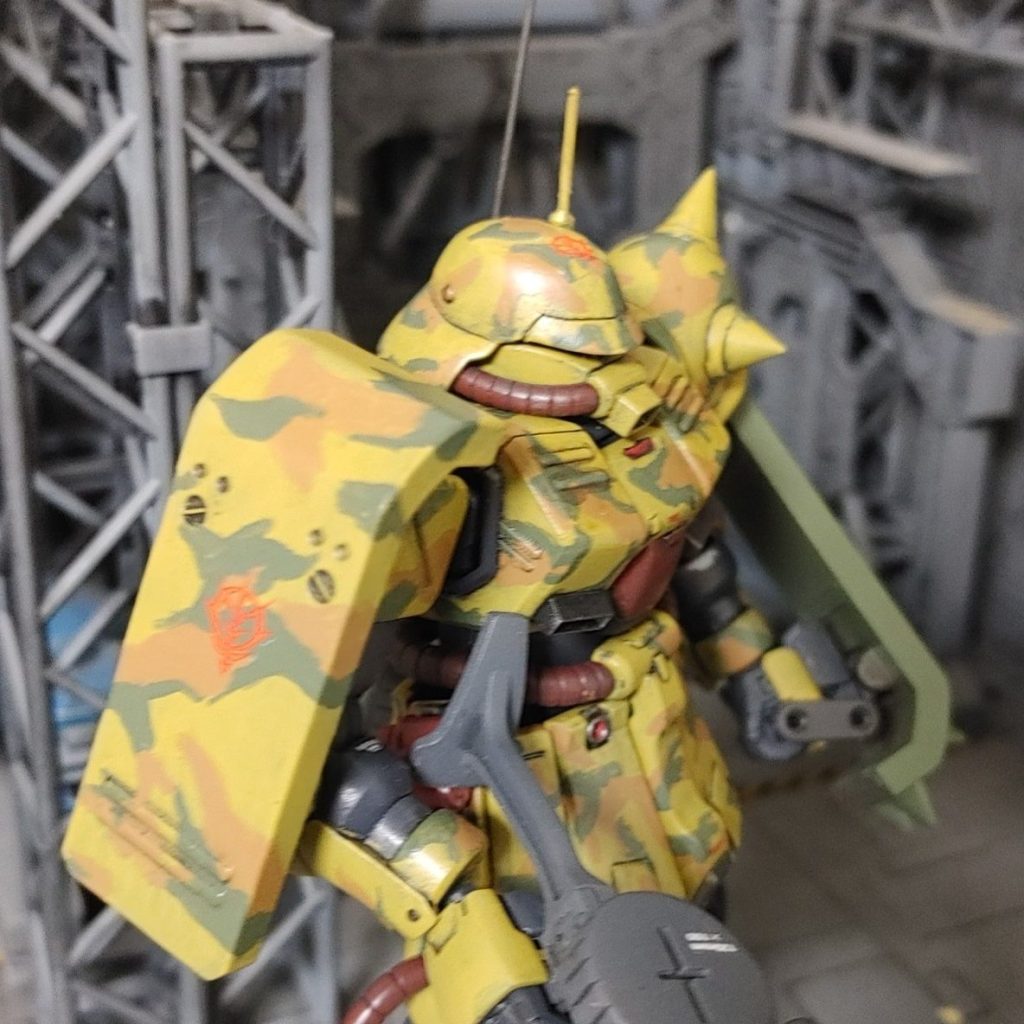 ザク改(陸戦型)｜量産型ごんさんのガンプラ作品｜GUNSTA（ガンスタ）