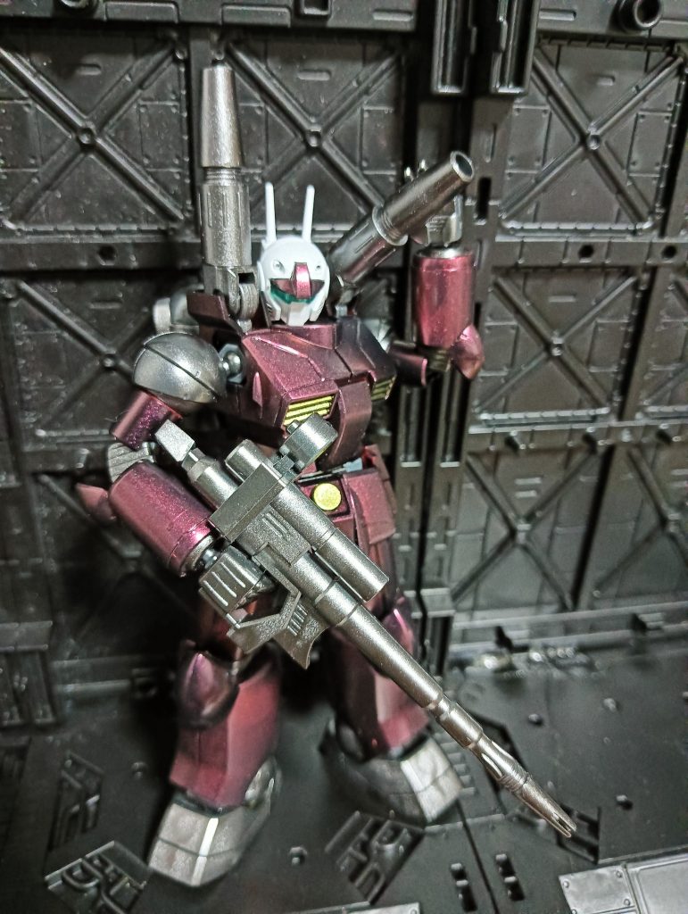 ガンキャノンメタリック塗装