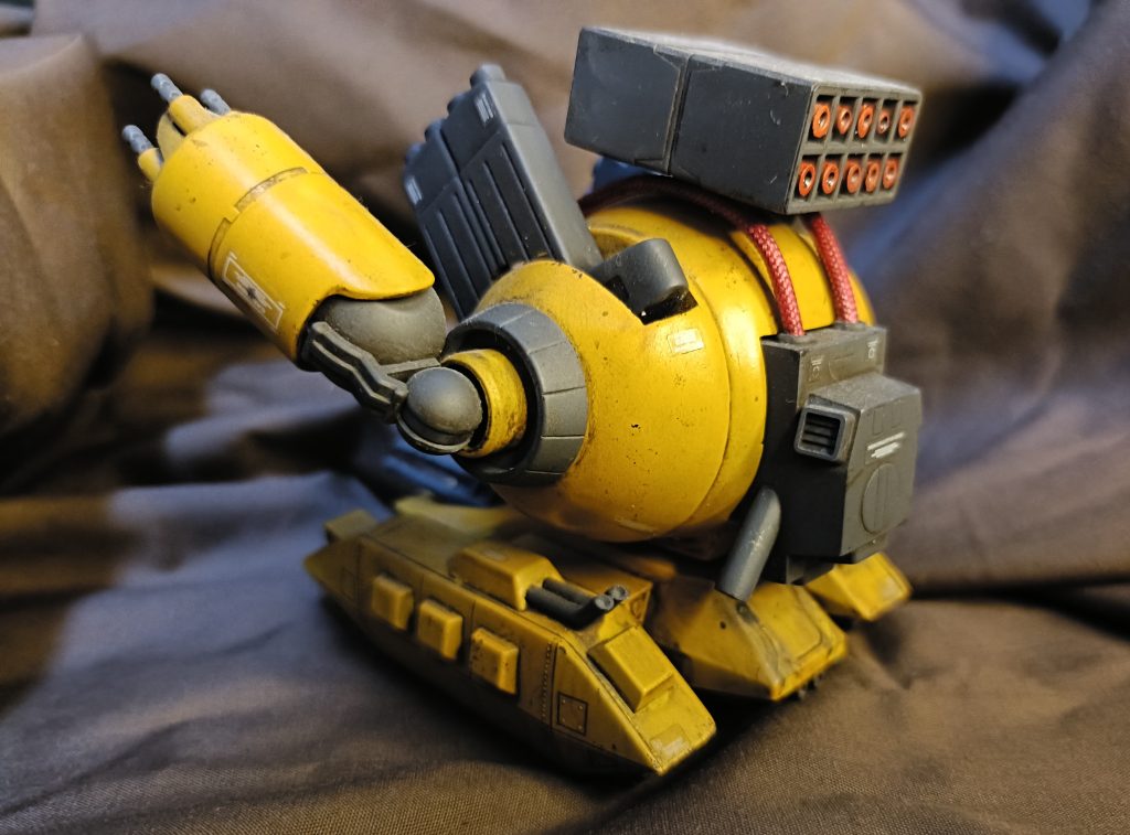 戦闘仕様背部。