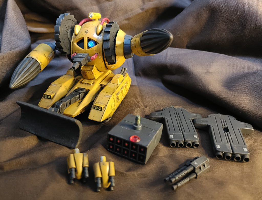 マルチブルなアッグでした。貴重な旧キットをミキシング魔改造w最後までご覧いただきありがとうございました。