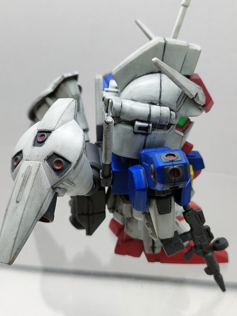 ウェザリングやめられません…大好物なんでしょうね(^_^;)チッピングは控えめにやりました。