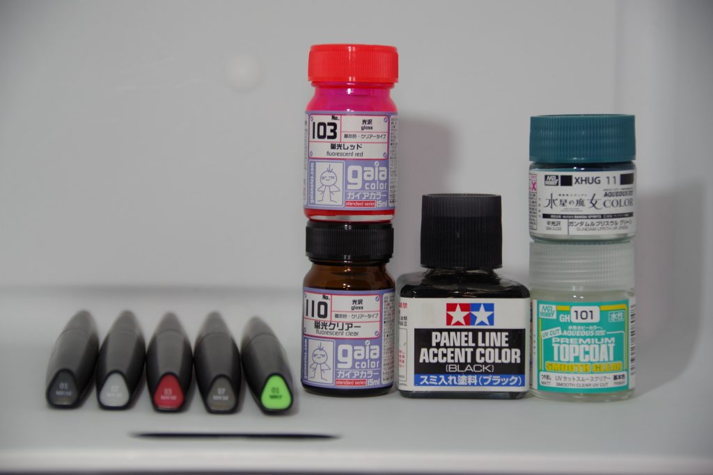 今回はペンと筆で部分塗装、トップコートのみエアブラシを使いました。ここまで見ていただき、ありがとうございました。 