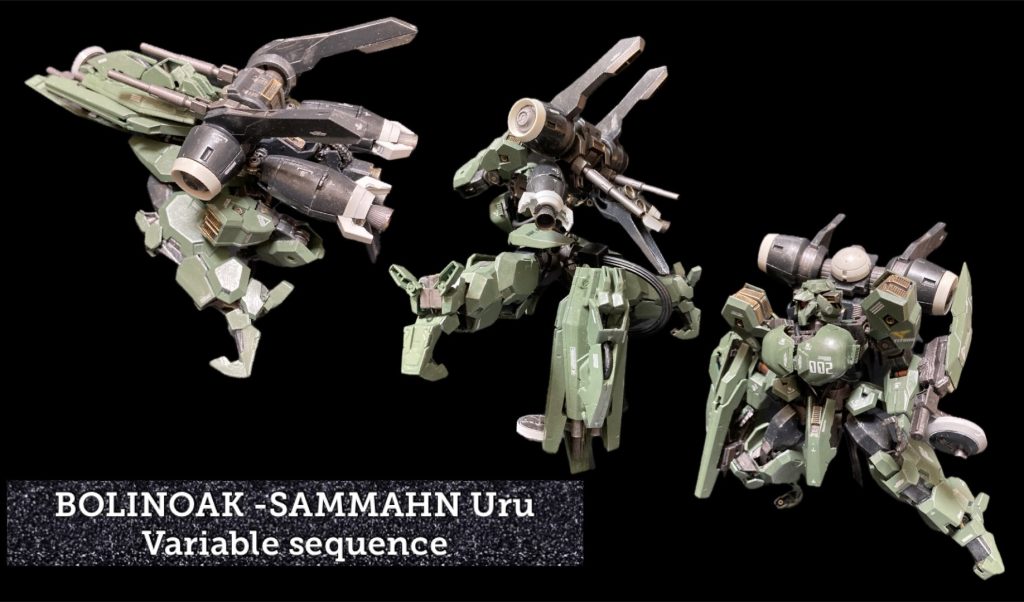 可変シークエンス。偵察機だし、高機動MAに可変です。Zガンダムは可変の時代。可変したって良いじゃんー。
