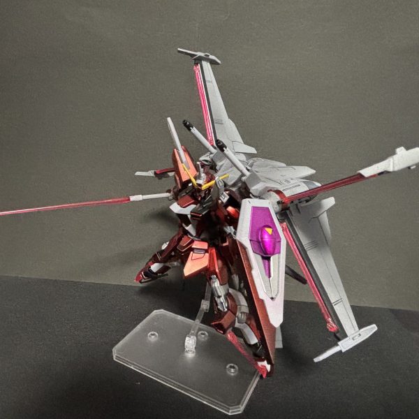モビルスーツアンサンブル　改造品　インフィニットジャスティスガンダム弍式 モビルスーツアンサンブル 改造品 インフィニットジャスティス
