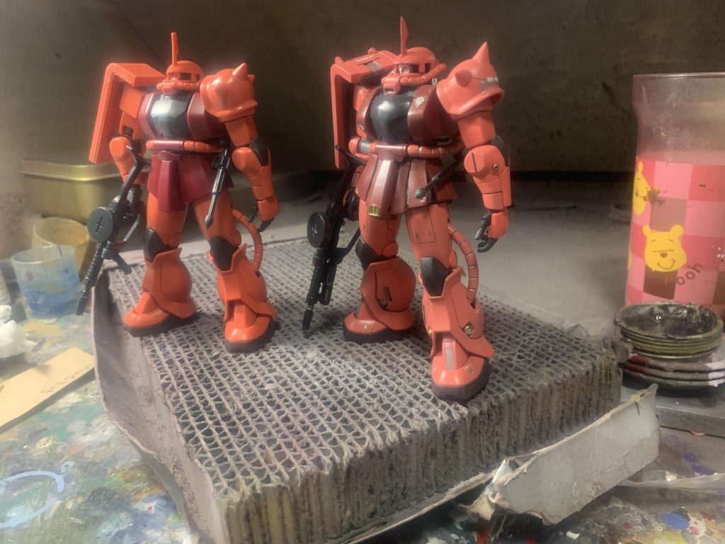 ノーマルとの全体での比較。