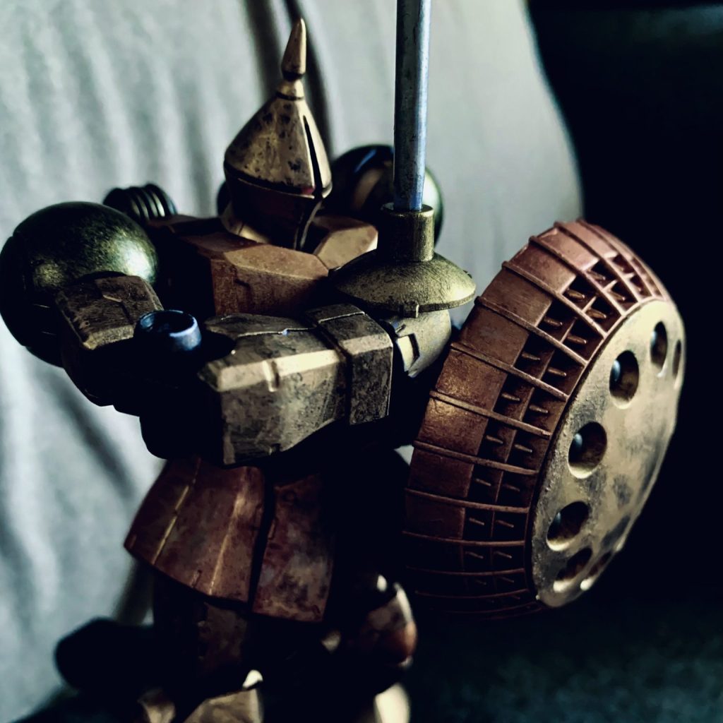 西洋甲冑風HGUCギャン｜akiyokiさんのガンプラ作品｜GUNSTA（ガンスタ）