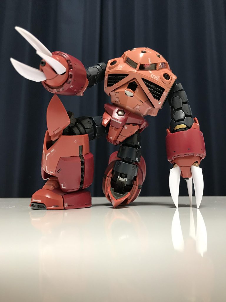 膝立ちも　お手のもの