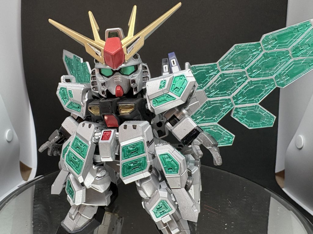 EXスタンダード　νガンダム  グラスフェザー装備