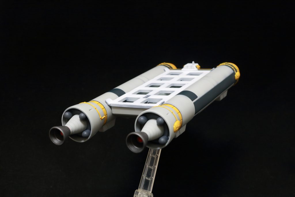 ブースター部分に電飾しても面白いかも？