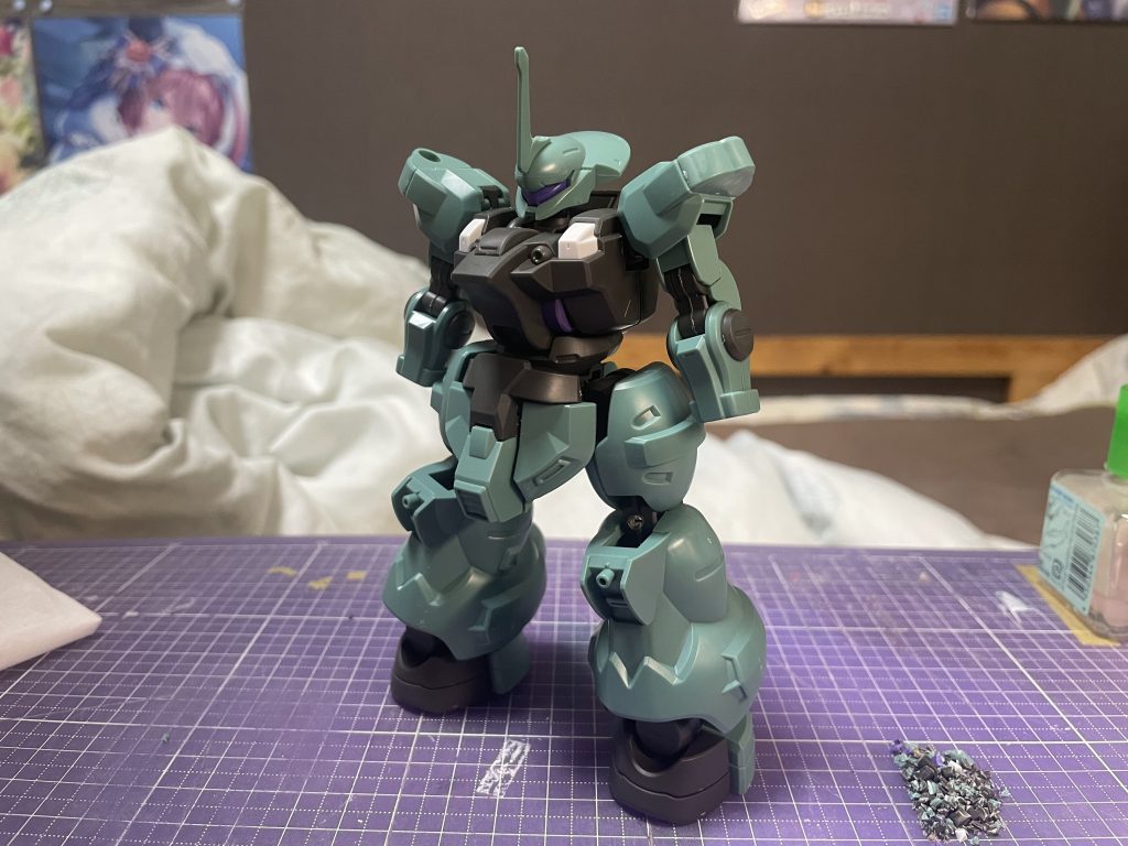 ①仮組