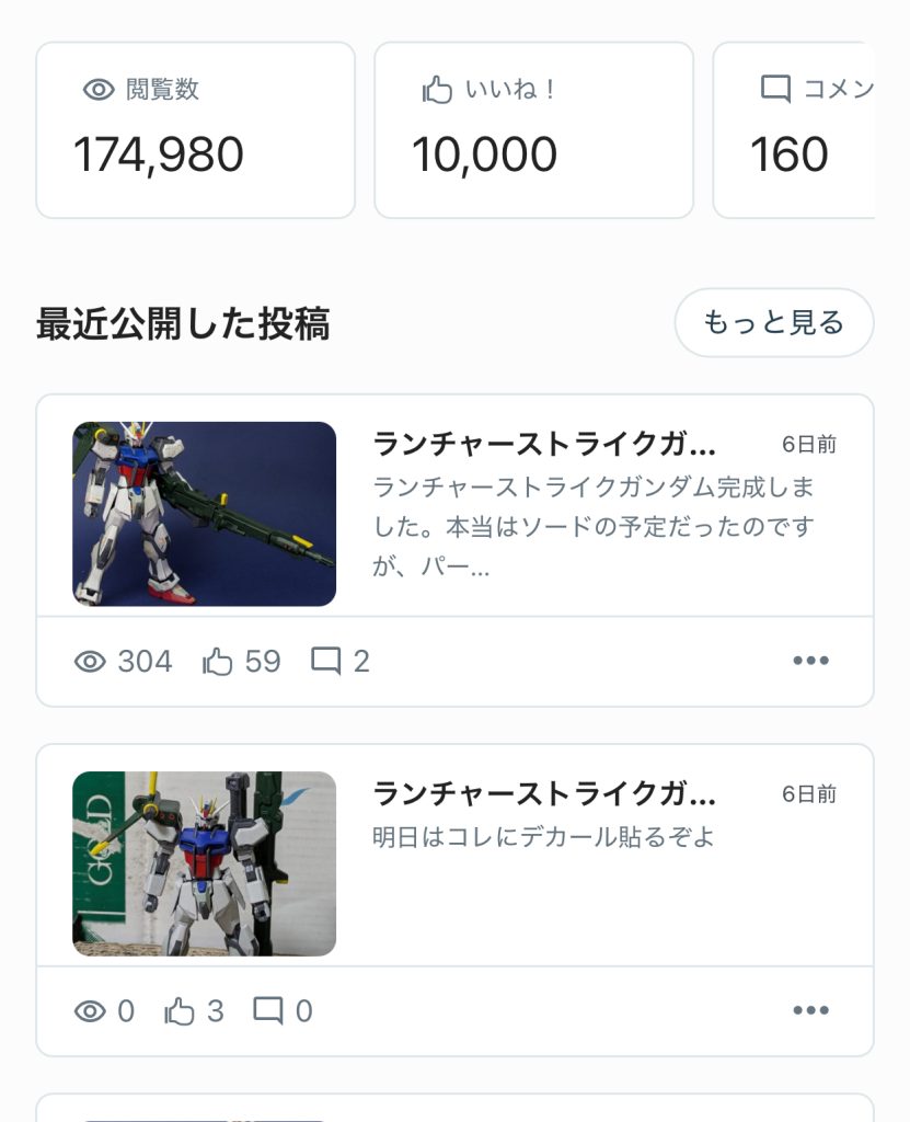 作品名：ついに一万いいねを達成しました。<p>皆様のおかげです、これからもよろしくお願いします</p>