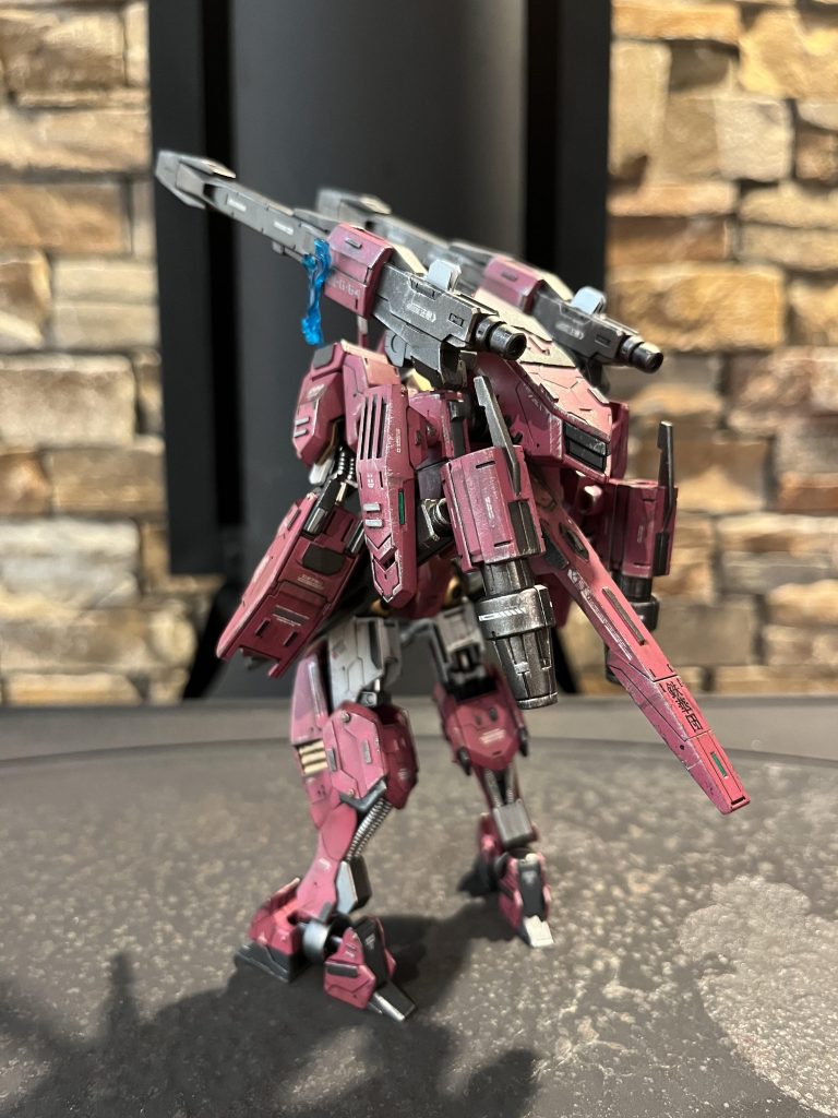 バックショットはこちら!フラウロスはこの後ろの重装備が良いですよね(*´꒳`*)