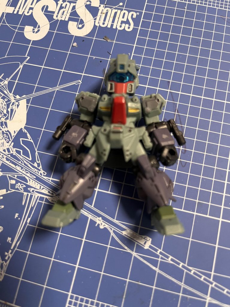 スタークジェガン本体　腕に小型大砲搭載