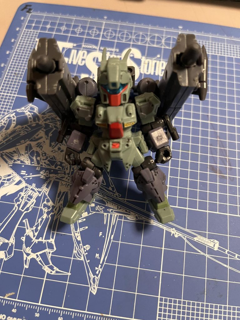 合体　ニュータイプ専用強化スタークジェガンプロトタイプ完成