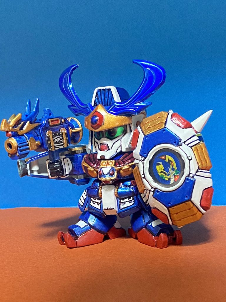 デザインが素晴らしい！こちらも、1992年に発売で、33年前のキットです。元の機体は、RX-78GP02 ガンダム試作2号機（サイサリス）