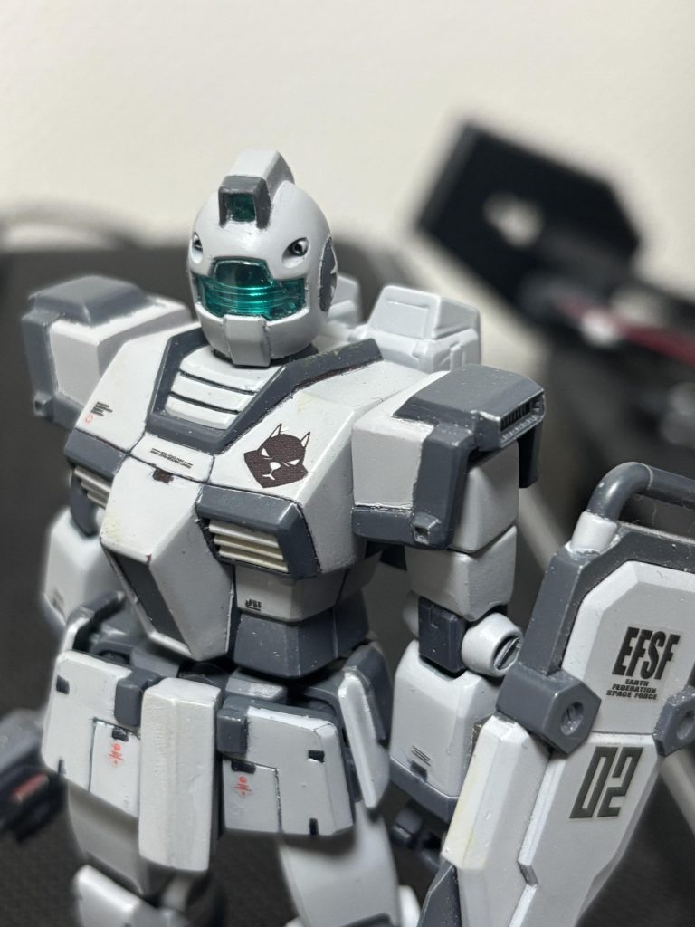 肩アーマーも平べったいノーマル状態からよくここまで盛ったなという強化ぶり、今思い出すとしばらくやりたくないですね(笑)