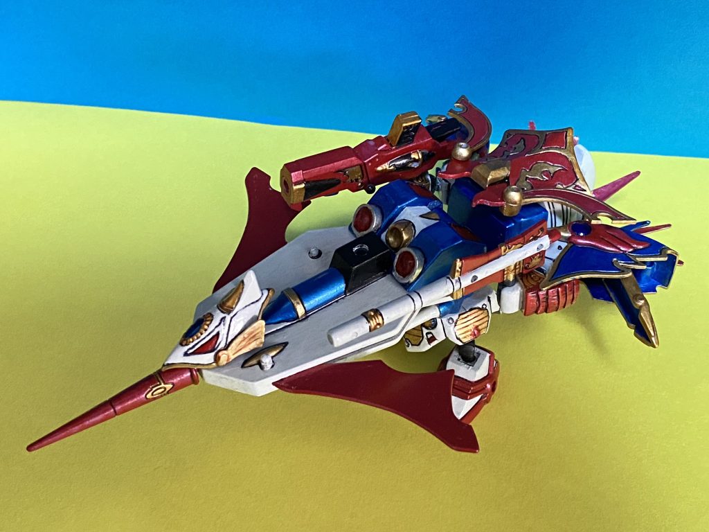 武器鳥(メカニバード)モード!!カッコいい☆*:.。. o(≧▽≦)o .。.:*☆このサイズで変形ギミックがあるのは凄い!!!