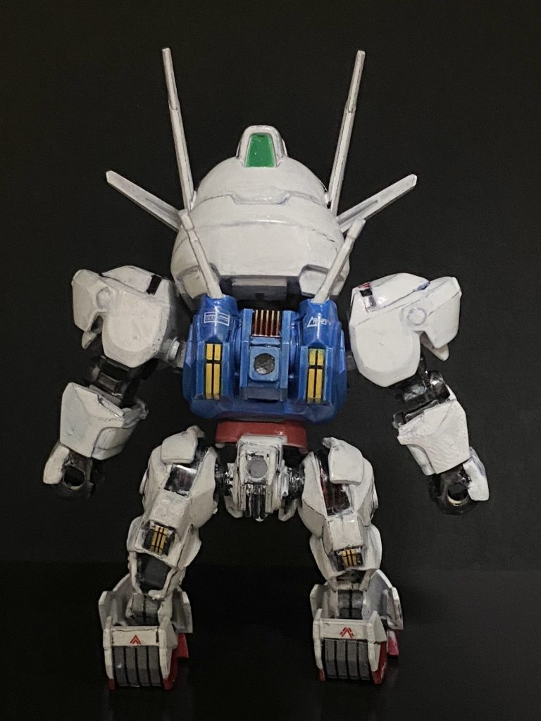 グラデーション塗装をしたかったのですが、上手くいかず、汚しになってしまいました。。難しい。。これはこれで、いい感じかなと( ´∀`)