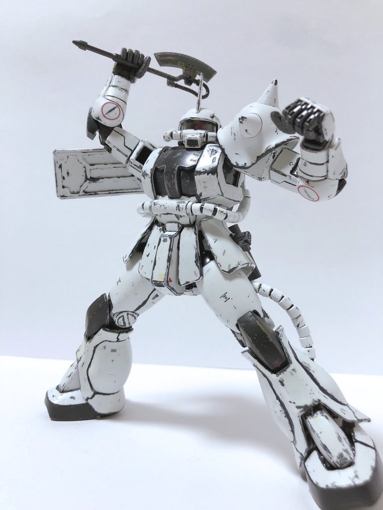 MG ザクⅡ ホワイトオーガー–5枚目/制作者：karahuto