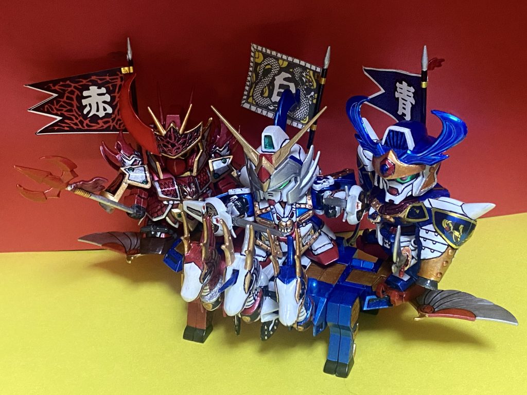 赤龍頑駄無の説明書に載っているイメージピンナップの再現です!撮影技術がないので、これが精一杯です。。もっと写真も上手に撮れるよう、練習ですね(-_-)