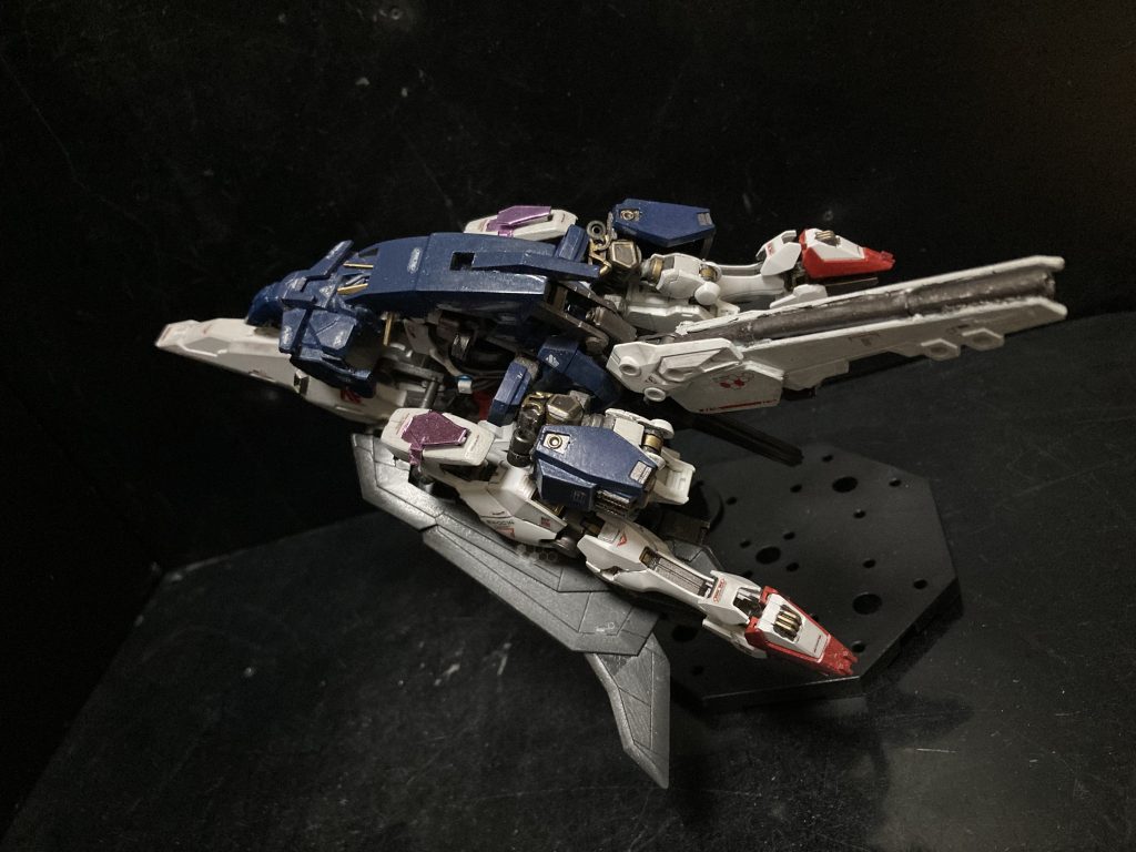 はいWR形態!シールドがスタビナイザーになりました。