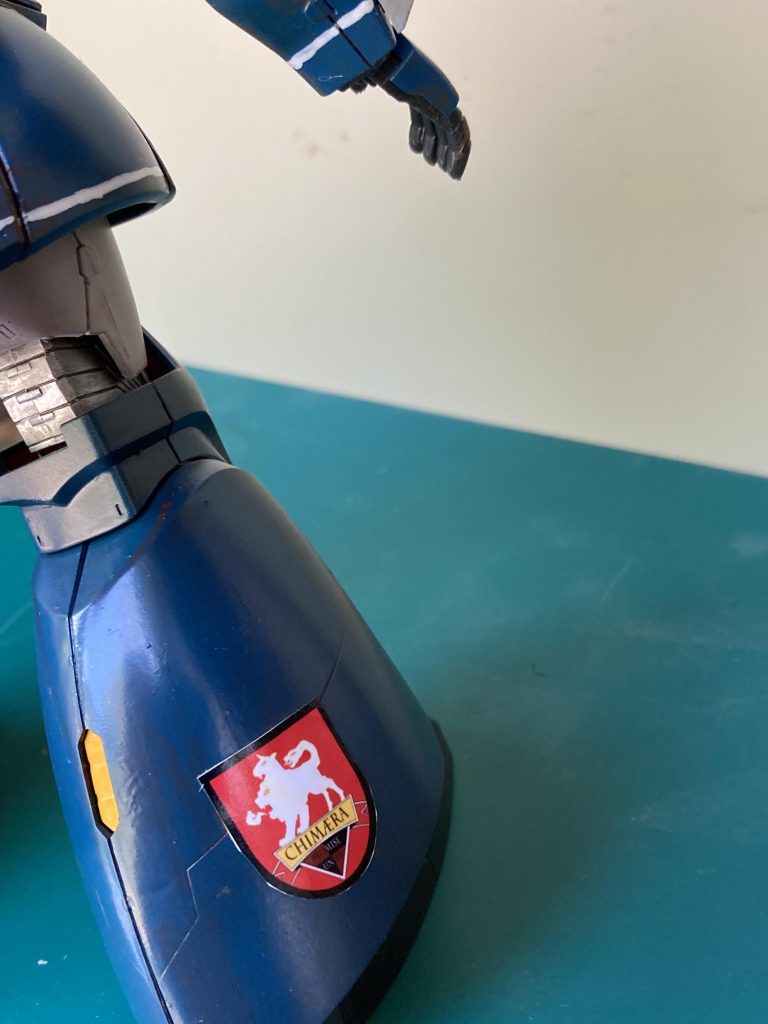 これまで、手書きしてたキマイラ隊マーク、シールになると!?これも、これで良いかな?