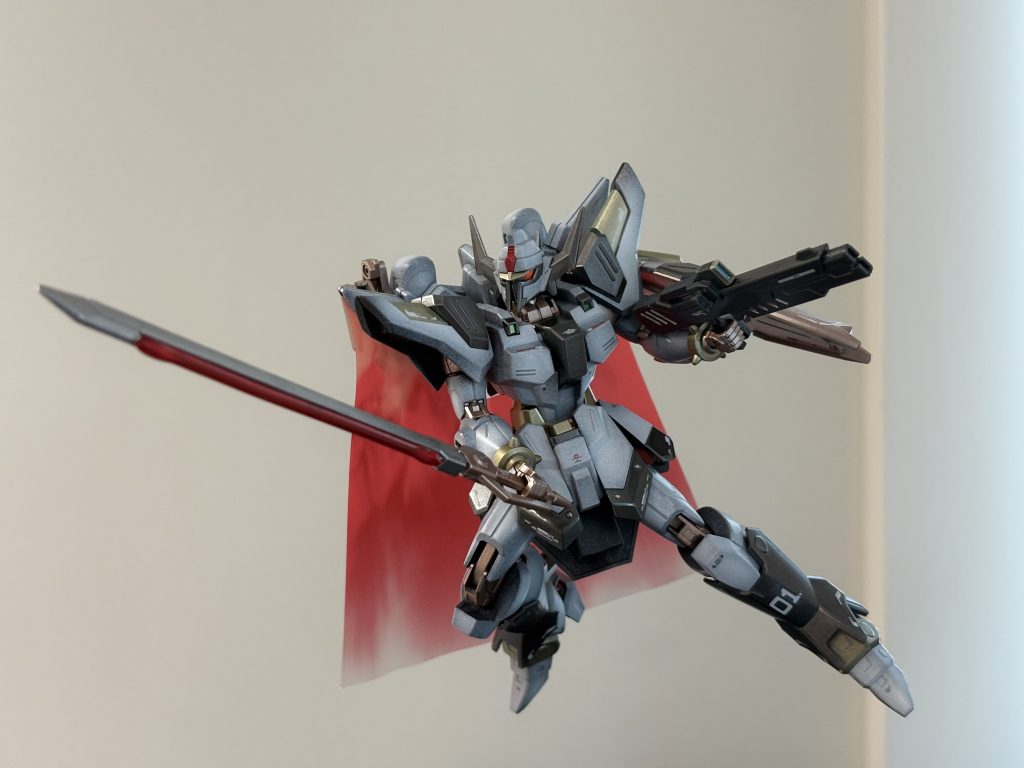 取説のポーズの真似です。