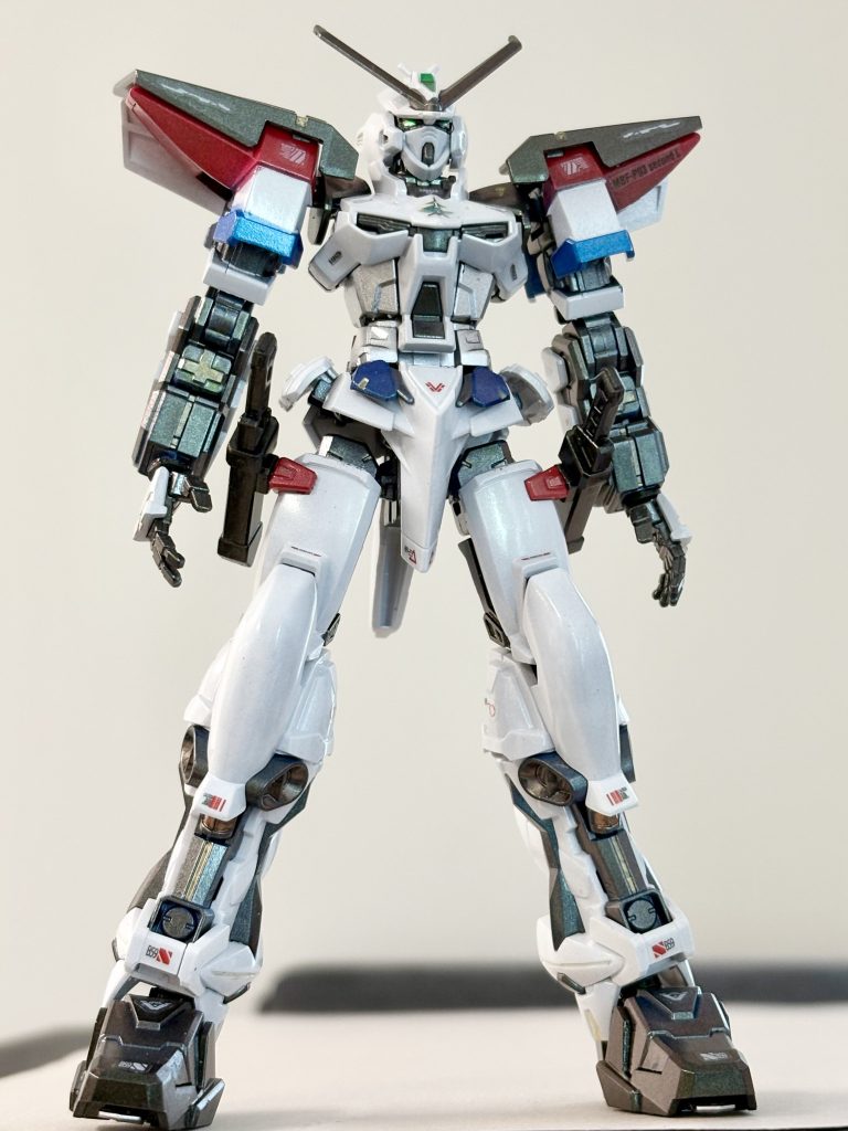 この機体、付属品たくさんですよね。シンプルに素体のみ