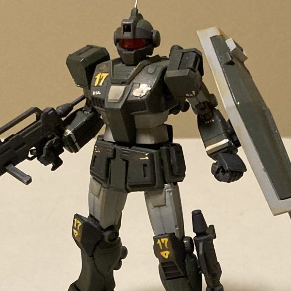 hgucジムスナイパーカスタム テネス.ユング機