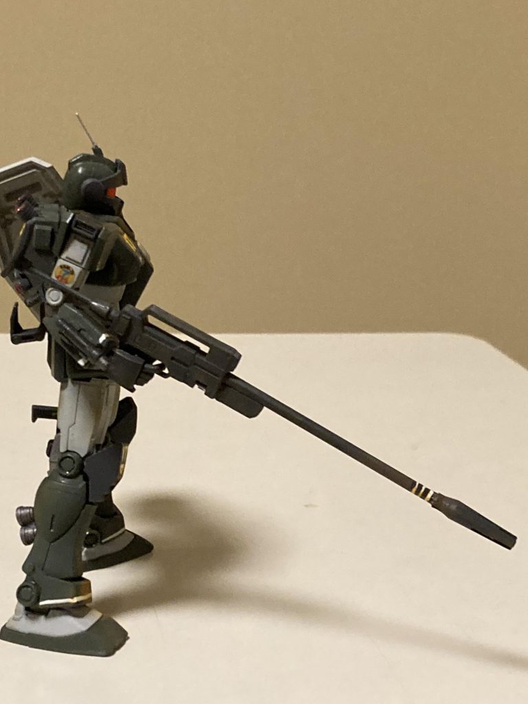 ライフル長いなー💦邪魔やなー⁉️ビーム兵器って実際にはレンジの長さは関係ないらしい‥となんかで読みました‥が💦長い方が、萌えるよね。きっと。