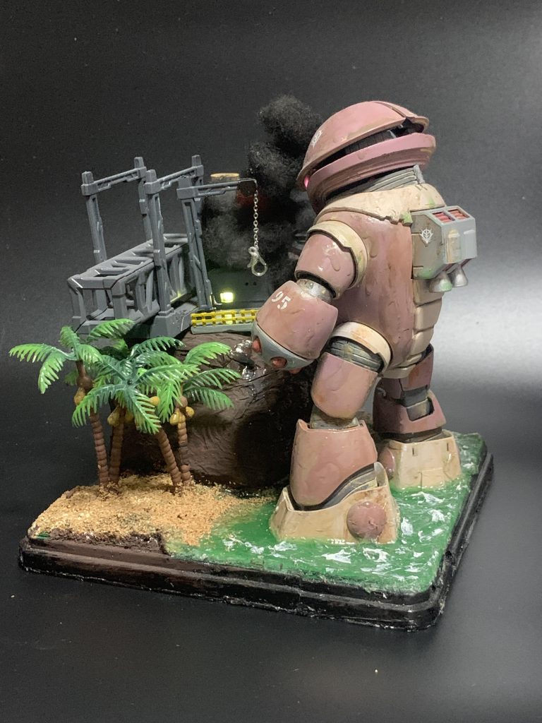 ジャブロー潜入作戦–4枚目/制作者：雨乞猫