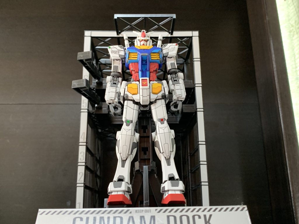 1/144 RX-78F00 w/GUNDAM DOCK–2枚目/制作者：SHIN