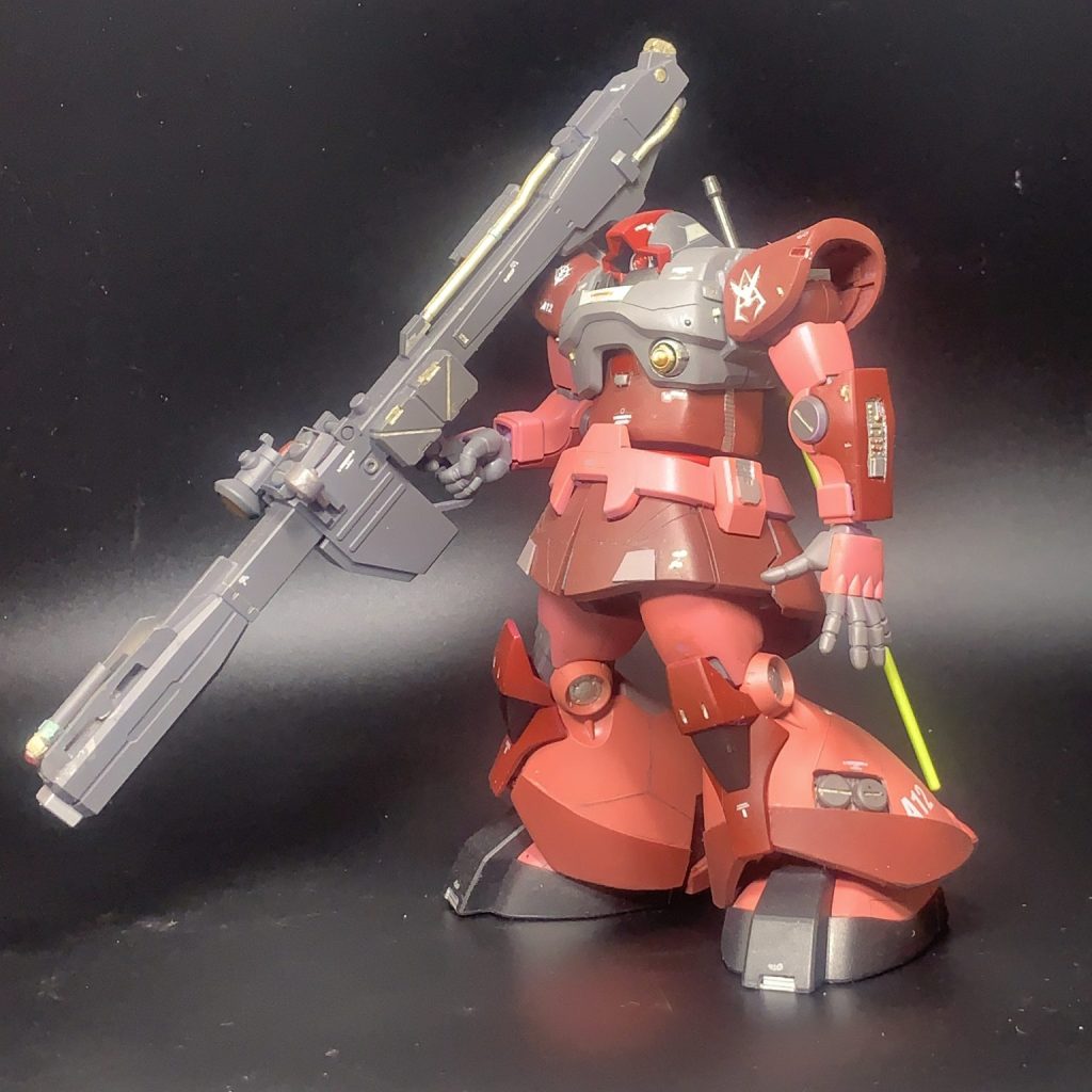 赤いリックドム〈HGUCドム〉｜雨乞猫さんのガンプラ作品｜GUNSTA