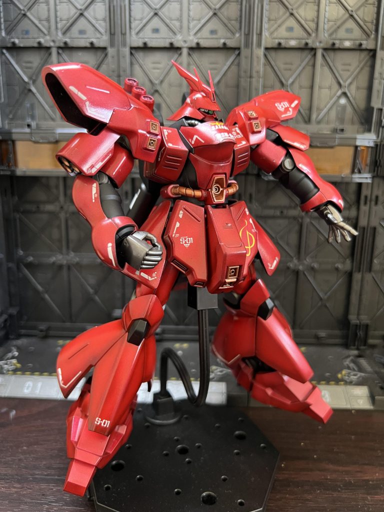 設定画のポーズ。